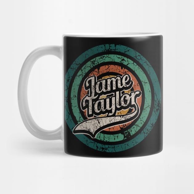 Jame Taylor // Retro Circle Crack Vintage by People Mask